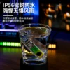 New Double Arc Waterproof Rechargeable Lighter Transparent Shell with Quartz Watch Lighter Cigarette Accessories Gift Wholesale