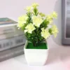 2019 New Artificial Bonsai Lifelike Party Potted Wedding Craft Display Fake Garden Home Office Plant Decoration