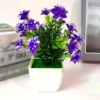 2019 New Artificial Bonsai Lifelike Party Potted Wedding Craft Display Fake Garden Home Office Plant Decoration